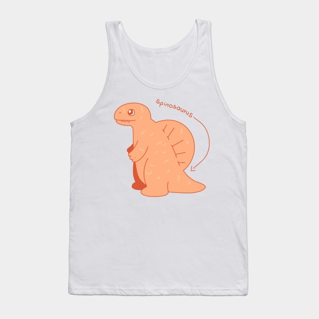 spinosaurus Tank Top by Trijucre